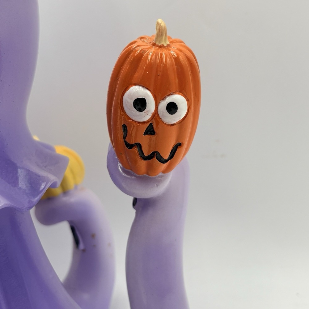 GHOULISH Halloween Coastal Octopus Ghosts Pumpkins Candy Corn Legs 16" - Picture 3 of 12